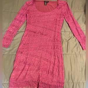 Fuchsia bodycon dress